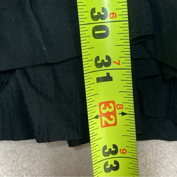 Tuckernuck Pomander Place Black Dress/Coverup-Cotton-Beaded V-Neck-Womens XS-NEW - Picture 12 of 12